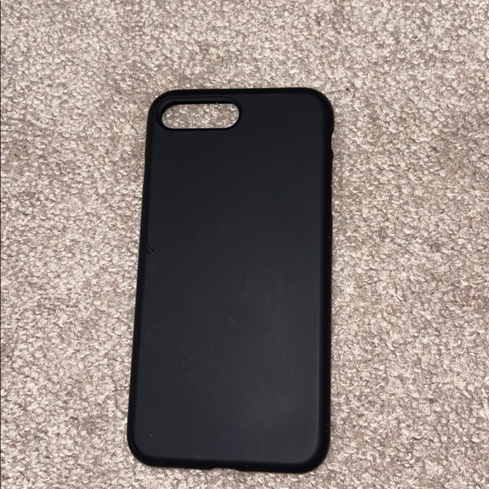 Black silicone case